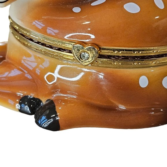 Gift For Granddaughter Bambi Baby Deer Music‎ Box You Are My Sunshine - Picture 8 of 13